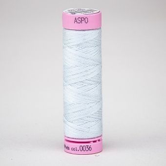 Univerzální šicí nit Amann ASPO 120 polyesterová, světle šedá namodralá 0036, návin 100m 