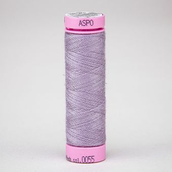 Univerzální šicí nit Amann ASPO 120 polyesterová, levandulová 0055, návin 100m 