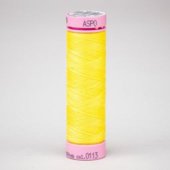 Univerzální šicí nit Amann ASPO 120 polyesterová, žlutá 0113, návin 100m 