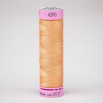Univerzální šicí nit Amann ASPO 120 polyesterová, meruňková 0137, návin 100m 