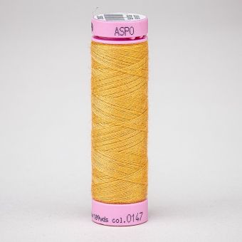 Univerzální šicí nit Amann ASPO 120 polyesterová, dýňová oranžová 0147, návin 100m 