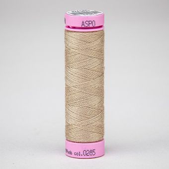 Univerzální šicí nit Amann ASPO 120 polyesterová, béžová 0285, návin 100m 