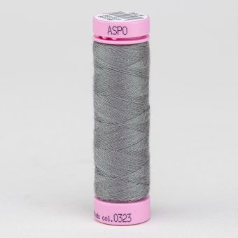 Univerzální šicí nit Amann ASPO 120 polyesterová, břidlicová šedá 0323, návin 100m 