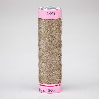 Univerzální šicí nit Amann ASPO 120 polyesterová, bronzově hnědá 0387, návin 100m 