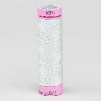 Univerzální šicí nit Amann ASPO 120 polyesterová, bílá kouřová 0411, návin 100m 