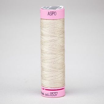 Univerzální šicí nit Amann ASPO 120 polyesterová, přírodní béžová 0537, návin 100m 