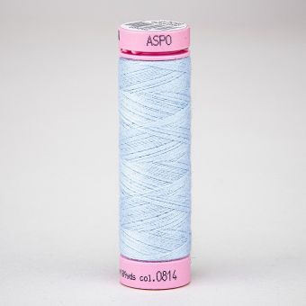 Univerzální šicí nit Amann ASPO 120 polyesterová, studená modrá 0814, návin 100m 