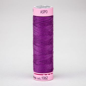 Univerzální šicí nit Amann ASPO 120 polyesterová, fialová 1062, návin 100m 