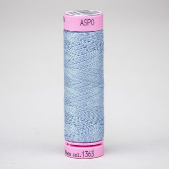 Univerzální šicí nit Amann ASPO 120 polyesterová, ledově modrá 1363, návin 100m 