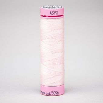 Univerzální šicí nit Amann ASPO 120 polyesterová, jemná růžová 5096, návin 100m 