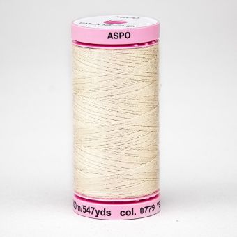 Univerzální šicí nit Amann ASPO 120 polyesterová, tmavá šampaň 0779, návin 500m 