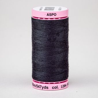 Univerzální šicí nit Amann ASPO 120 polyesterová, antracitová 1284, návin 500m 