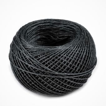 Univerzální šicí nit kovářská 240142/8908 lněná, šedá, návin 50m, plastové pouzdro 