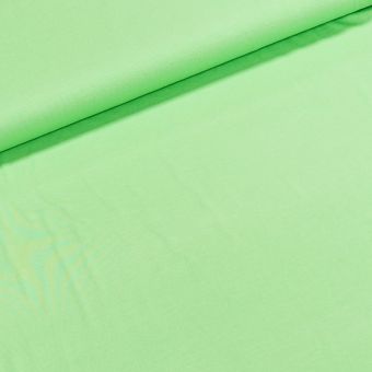 Viskózový úplet UNI B-EMM-180, jednobarevný světle zelený, š.150cm (látka v metráži)