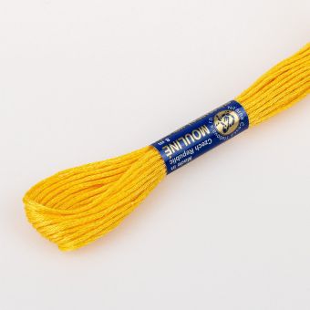 Vyšívací příze MOULINE / MULINKA 1272 oranžová, jednobarevná, 2g/8m