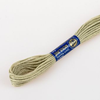 Vyšívací příze MOULINE / MULINKA 7932 myší šedá, jednobarevná, 2g/8m
