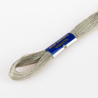 Vyšívací příze NORMA / BAVLNKA 7932 myší šedá, jednobarevná, 1,5g/15m
