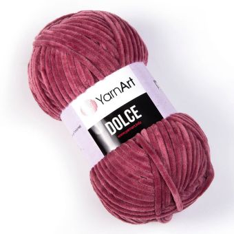 Pletací příze YarnArt DOLCE 751 starorůžová, efektní, 100g/120m