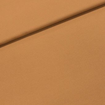 Žebrovaný bavlněný úplet 6222 1352 hrubý, medový, š.140cm, (látka v metráži)