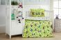 Dětské povlečení Matějovský do postýlky KRTEK NA LOUCE (Krteček), zelené, bavlna hladká (více rozměrů)