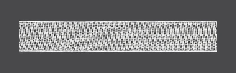 Záclonová zpevňovací / začišťovací páska bez řasení, 12.40.000.3, transparentní, šířka 4cm (v metráži)