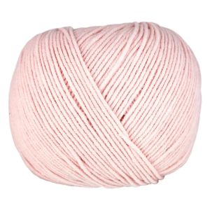 Pletací / háčkovací příze Vlna-Hep JEANS 8003 světle růžová, jednobarevná, 50g/160m