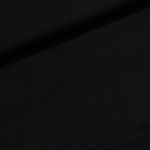 Bavlněné plátno jednobarevné UNI černá, š.140cm (látka v metráži)
