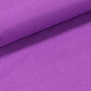 Bavlněné plátno UNI 443320 jednobarevné, fialové, š.142cm (látka v metráži)