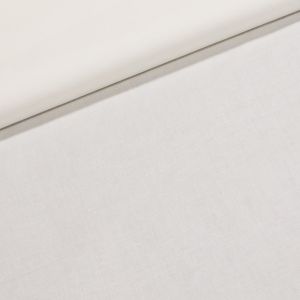 Bavlněné plátno jednobarevné DOMINIC uni bílá, š.140cm (látka v metráži)