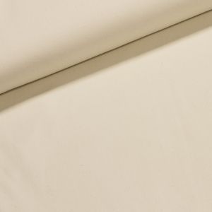 Bavlněný kepr ECRU jednobarevná režná, š.160cm (látka v metráži)
