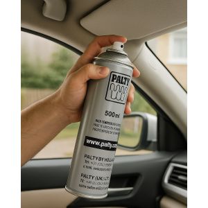 Automotive čalounické lepidlo ve spreji PALTY HIGH TEMPERATURE ADHESIVE, vysoká pevnost, odolné do 110 °C, 500 ml

