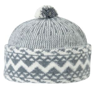 Pánská čepice zmijovka TONAK TRITON šedá, univerzální velikost