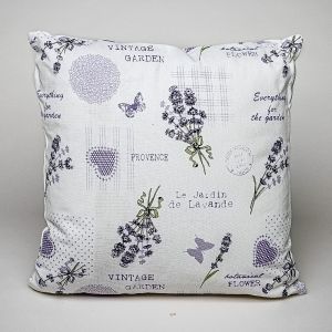Dekorační polštářek PROVANCE 2 QK-070 levandule, 40x40cm