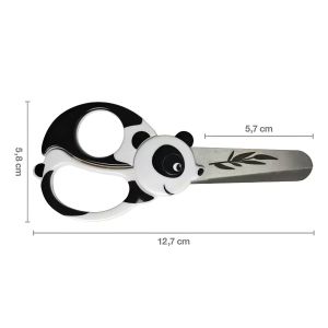 Dětské nůžky FISKARS 1004613, PANDA, bílé 12,7cm