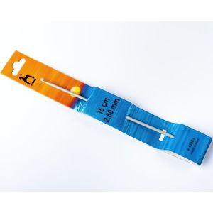 Háček na háčkování PONY, hliník / teflon 45603, velikost 2,5mm, délka 15cm