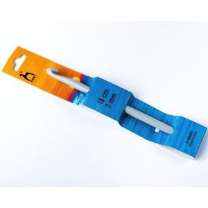 Háček na háčkování PONY, plastový 45665, velikost 7mm, délka 15cm