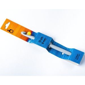Háček na háčkování PONY, plastový 45667, velikost 8mm, délka 15cm