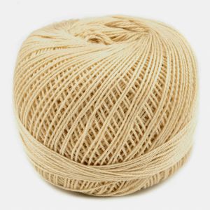 Pletací / háčkovací příze SNĚHURKA 713 béžová, jednobarevná, 30g/200m