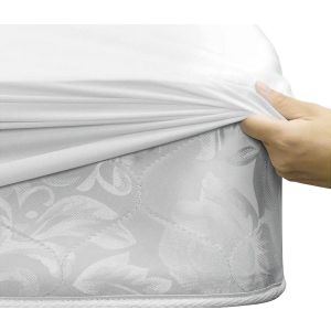 Jersey prostěradlo NEPROPUSTNÉ bílé (9 rozměrů)