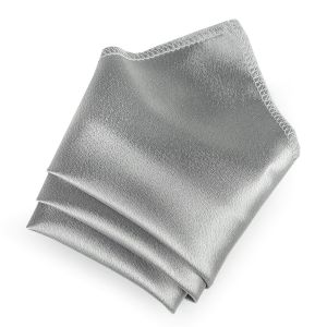 Kapesníček do saka saténový 870423/8 holubí šeď, lesklý 