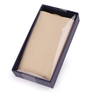 Kapesníček do saka saténový 870589/2 krémový, jemně lesklý 