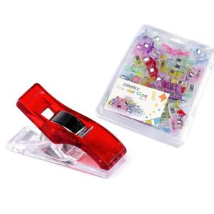 Kolíček / svorka fixační na látky 790317 10 x 27mm, mix barev, 1 kus