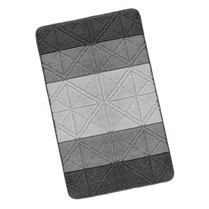 Koupelnová předložka BANY, TROJÚHELNÍKY ŠEDÉ (více rozměrů)