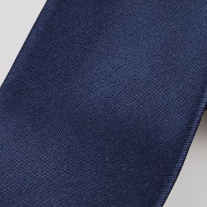 Kravata pánská AMJ úzká jednobarevná KI0048, tmavě modrá