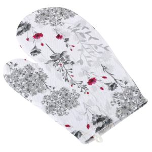 Kuchyňská chňapka DITA 405, ŠEDÉ VĚTVIČKY, 28x18cm