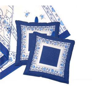 Kuchyňská podložka CIBULÁK, modrobílá, 20x20cm