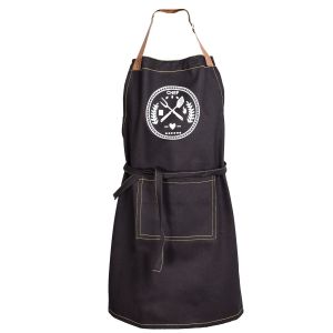 Kuchyňská zástěra JEANS MASTER CHEF, černá 70x80cm