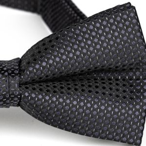 Motýlek pánský AMJ vzorovaný, černý / puntíkovaný MP427