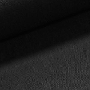 Netkaná textilie, černá, š. 160cm, 50g/m2, středně pevná (látka v metráži)