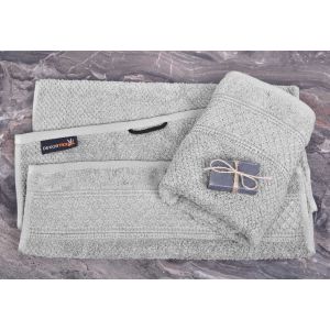 Ručník EGYPT NEFRIT s egyptské bavlny, šedý, 50x100cm